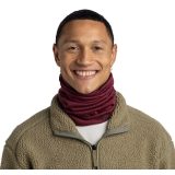 Buff Midweight Merino Wool Multifunctional scarf Red