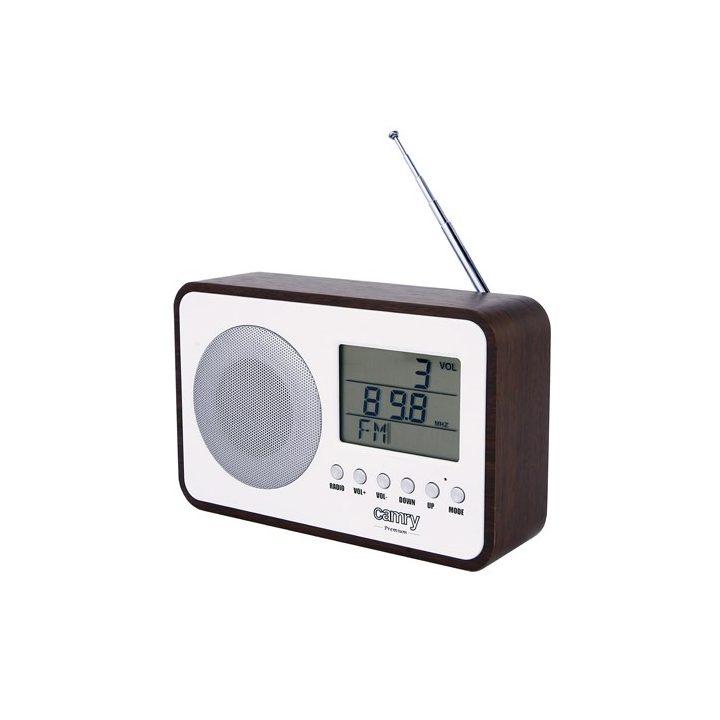Camry CR1153 radio Portable Digital Black White