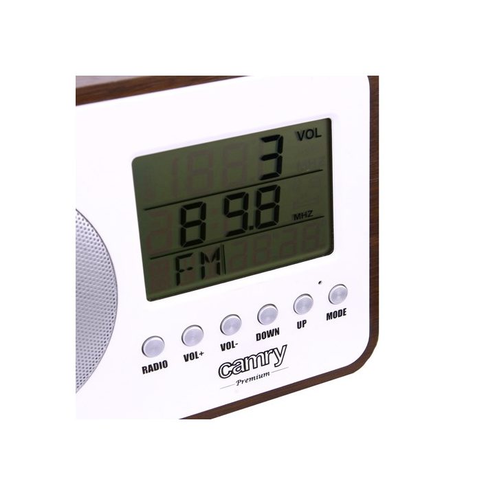 Camry CR1153 radio Portable Digital Black White