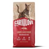 CARNILOVE Active Cat Lamb&Wild Boar Sterilised - dry cat food - 6kg
