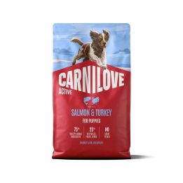 CARNILOVE Active Dog Puppies Salmon&turkey - dry dog food - 4kg