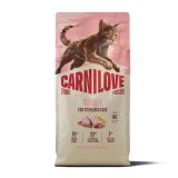CARNILOVE True Fresh Turkey Sterilised - dry cat food - 400g