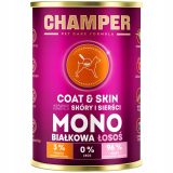 CHAMPER Coat & Skin Monoprotein Salmon - wet dog food - 400g