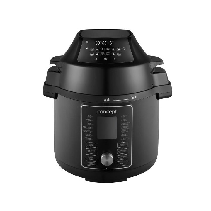 Concept Cookery CK8000 Multicooker with Air Fryer function 1500 W Black