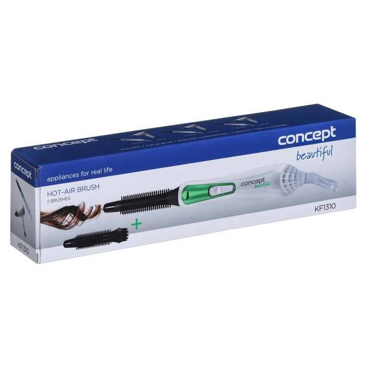 Concept KF-1310 Hot air brush Green White 400 W 0.19 m