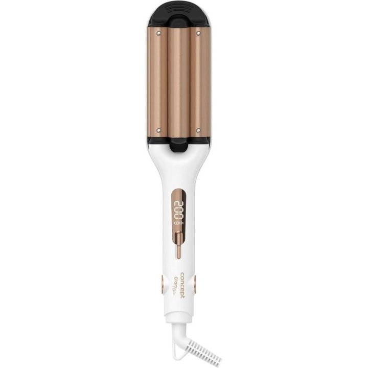 Concept KT2140 Hair styling device – waver gold white