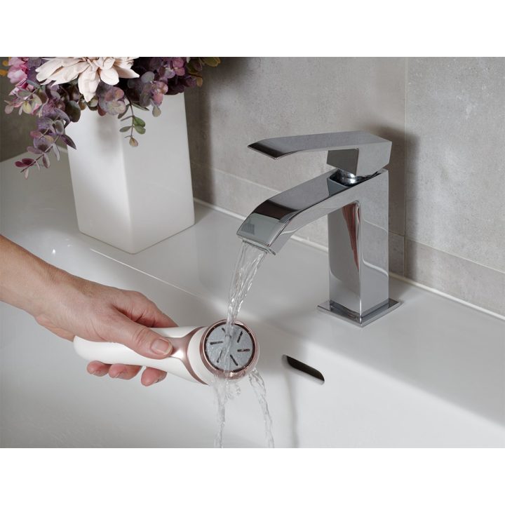 Concept PN3000 foot care appliance Foot pumice Rose gold White