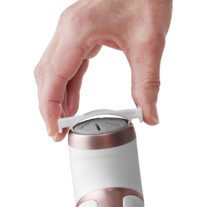Concept PN3000 foot care appliance Foot pumice Rose gold White