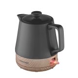 Concept RK0062 electric kettle 1 L 1200 W Anthracite Wood