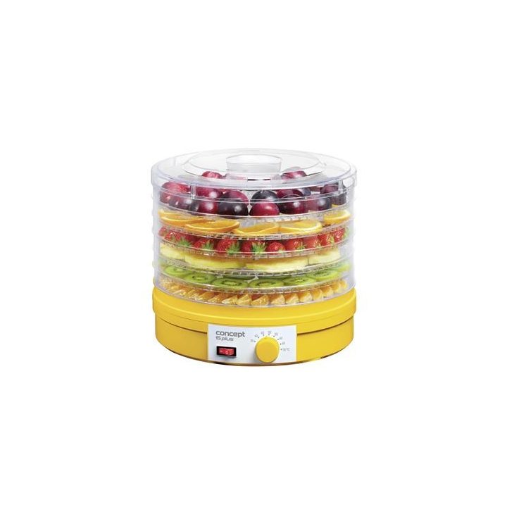 Concept SO1015 food dehydrator Yellow 245 W