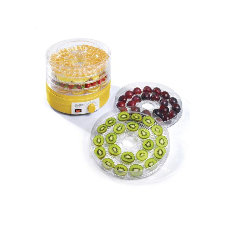 Concept SO1015 food dehydrator Yellow 245 W