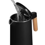Electric kettle Double Wall 1 5 L Concept Black RK 3301