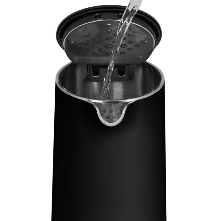 Electric kettle Double Wall 1 5 L Concept Black RK 3301