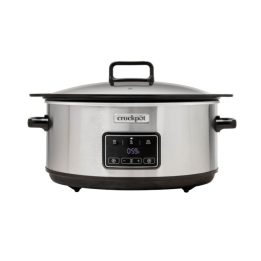 Crock-Pot CSC112X 6.5-litre slow cooker (silver)