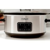 Crock-Pot CSC112X 6.5-litre slow cooker (silver)