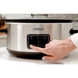 Crock-Pot CSC112X 6.5-litre slow cooker (silver)