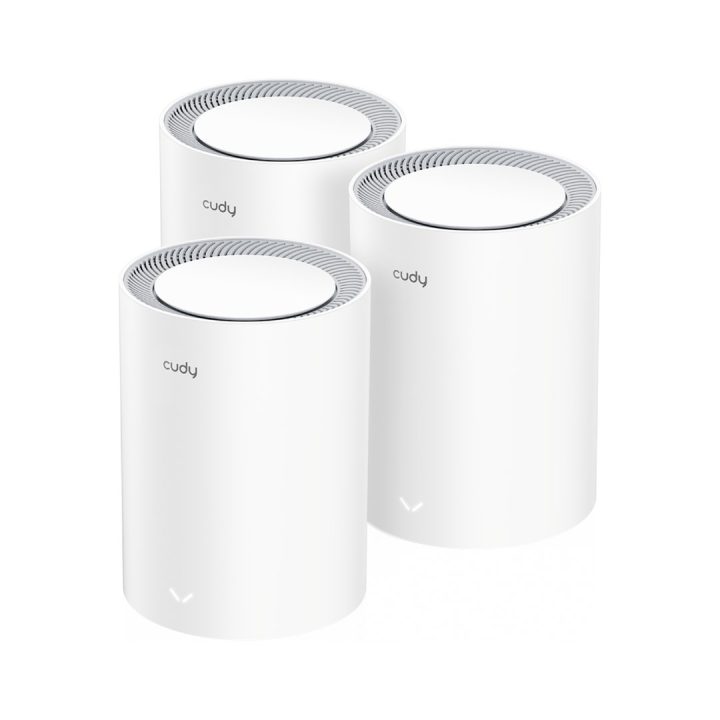 Cudy AX3000 Wi-Fi 6 Mesh 2.5G Solution Dual-band (2.4 GHz / 5 GHz) Wi-Fi 6 (802.11ax) White Internal