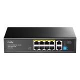 Cudy FS1010PG network switch Unmanaged Fast Ethernet (10/100) Power over Ethernet (PoE) Black