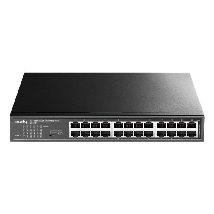 Cudy GS1024 network switch Unmanaged Gigabit Ethernet (10/100/1000) Black