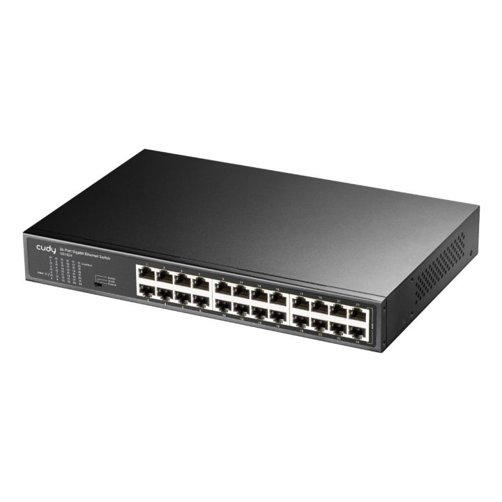 Cudy GS1024 network switch Unmanaged Gigabit Ethernet (10/100/1000) Black