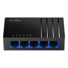 Cudy GS105D network switch Unmanaged Gigabit Ethernet (10/100/1000) Black