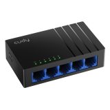 Cudy GS105D network switch Unmanaged Gigabit Ethernet (10/100/1000) Black