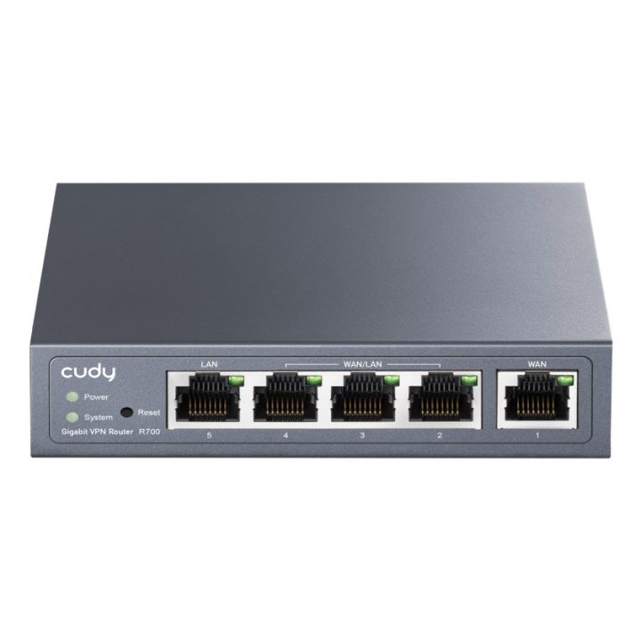 Cudy Gigabit Multi-WAN VPN Router wired router Fast Ethernet Gigabit Ethernet Grey