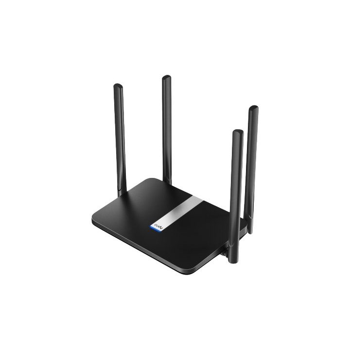 Cudy LT500 wireless router Fast Ethernet Dual-band (2.4 GHz / 5 GHz) 4G Black