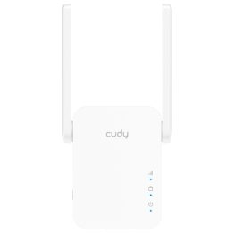 Cudy RE1200 network extender Network repeater White 10 100 Mbit/s