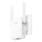 Cudy RE1200 network extender Network repeater White 10 100 Mbit/s