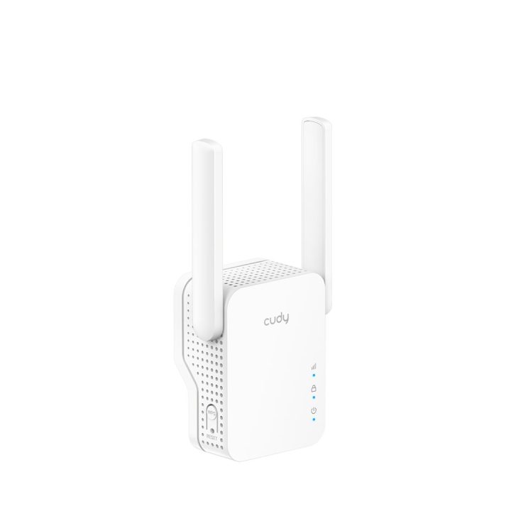 Cudy RE1200 network extender Network repeater White 10 100 Mbit/s