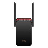 Cudy RE3000 network extender Network repeater Black Red 10 100 1000 Mbit/s
