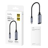 Cudy UH401 USB graphics adapter Grey Silver