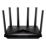 Cudy WR11000 wireless router 2.5 Gigabit Ethernet Tri-band (2.4 GHz / 5 GHz / 6 GHz) Black