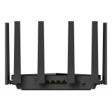 Cudy WR11000 wireless router 2.5 Gigabit Ethernet Tri-band (2.4 GHz / 5 GHz / 6 GHz) Black