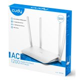 Cudy WR1300 wireless router Gigabit Ethernet Dual-band (2.4 GHz / 5 GHz) White