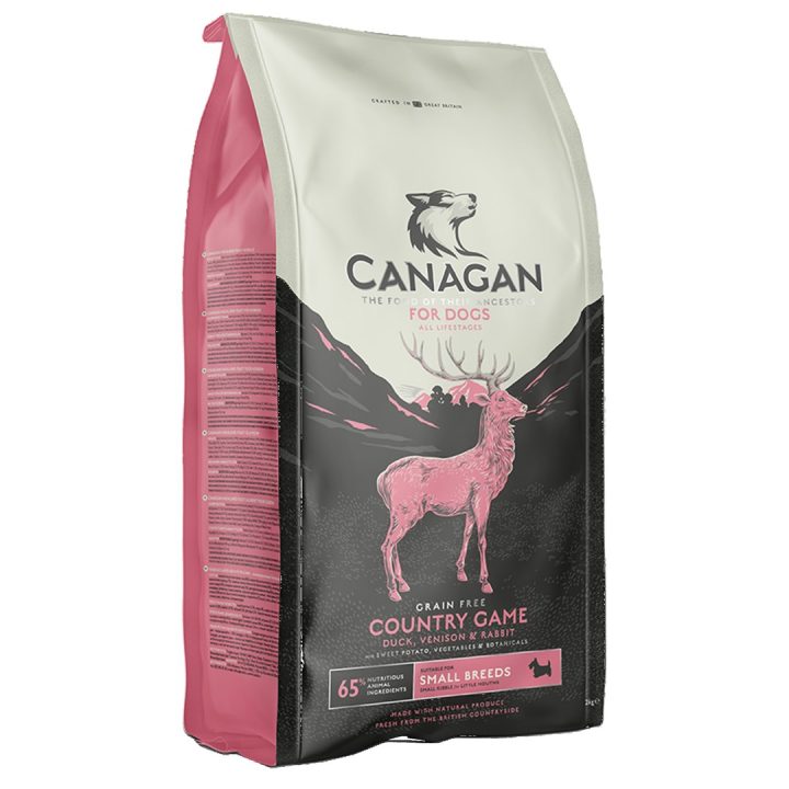 CANAGAN Country Game duck venison and rabbit – Small Breeds – dry dog food – 6kg