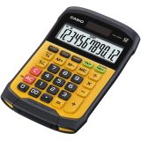 CASIO CALCULATOR OFFICE WATERPROOF WM-320MT-S 12-digit display. Removable keyboard 108.5x168.5 Waterproof and dirt-resistant lev