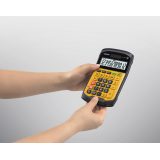 CASIO CALCULATOR OFFICE WATERPROOF WM-320MT-S 12-digit display. Removable keyboard 108.5x168.5 Waterproof and dirt-resistant lev