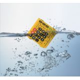 CASIO CALCULATOR OFFICE WATERPROOF WM-320MT-S 12-digit display. Removable keyboard 108.5x168.5 Waterproof and dirt-resistant lev