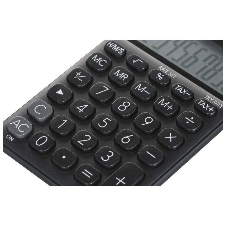CASIO CALCULATOR POCKET SL-310UC-BK BLACK 10 DIGIT DISPLAY