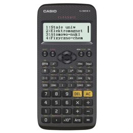 CASIO CALCULATOR SCIENTIFIC FX 82CEX BLACK 12-DIGIT DISPLAY