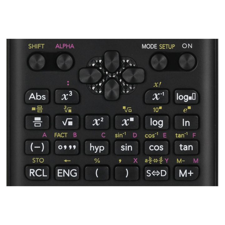 CASIO FX-82ESPLUS-2 CALCULATOR SCIENTIFIC 252 FUNCTIONS 77X162MM BLACK BOX