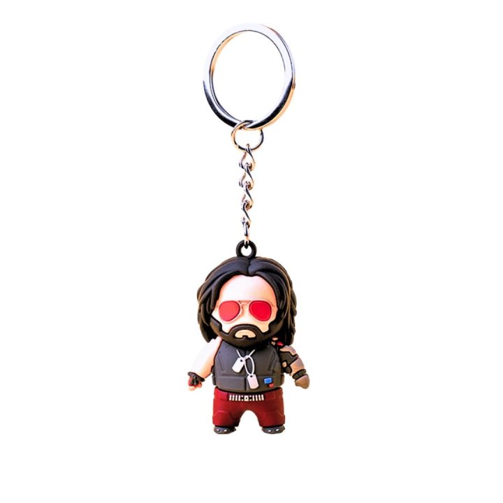 3D Keychain Good Loot Cyberpunk 2077 - Johnny Silverhand