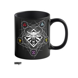 Mug Good Loot The Witcher 3 Art Heat Reveal - Witcher Signs 480 ml Black