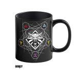 Mug Good Loot The Witcher 3 Art Heat Reveal - Witcher Signs 480 ml Black