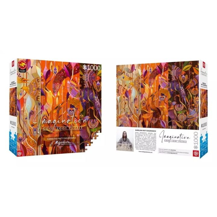 Puzzle Good Loot Imagination - Karolina Matyjaszkowicz: In the Bird Thicket - A Triptych 1000 pc(s)