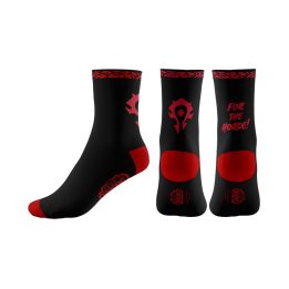 Socks Good Loot World of Warcraft - For The Horde Black