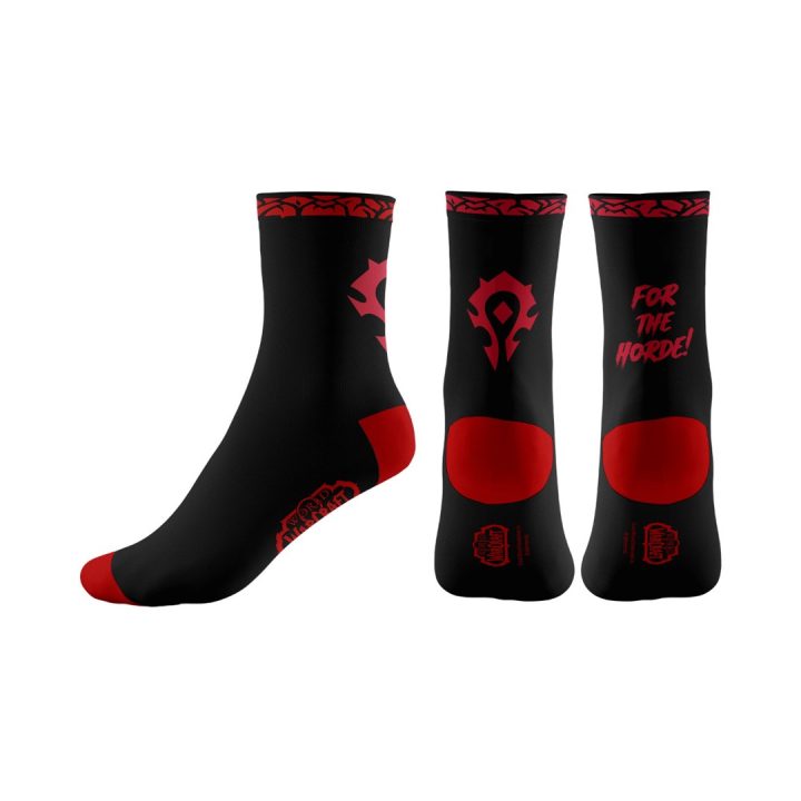 Socks Good Loot World of Warcraft - For The Horde Black