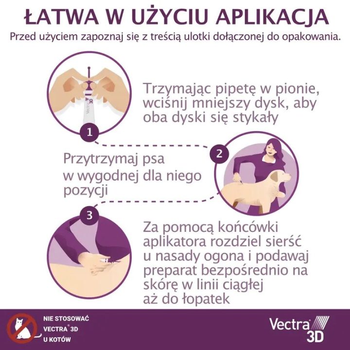 CEVA Vectra 3D (25-40kg) - anti-parasite drops for dogs - 3 x 4ml